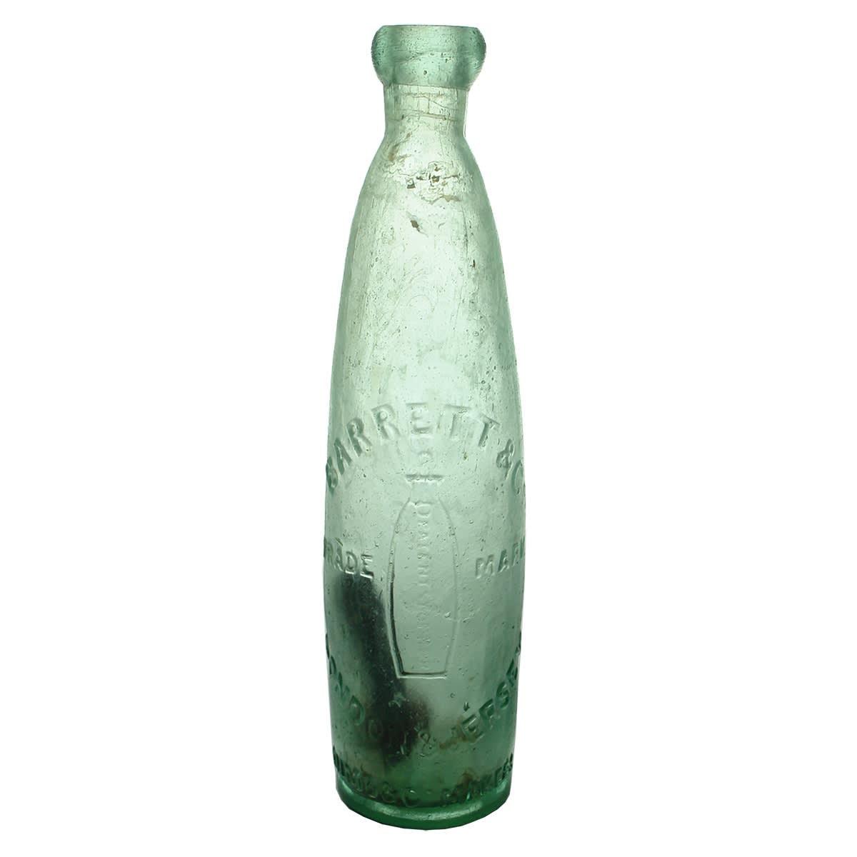 2 Stick Bottles: Barrett & Co London & Jersey and Barrett & Co Sydney. Adams & Barretts and later one with Barrett & Elers patent.