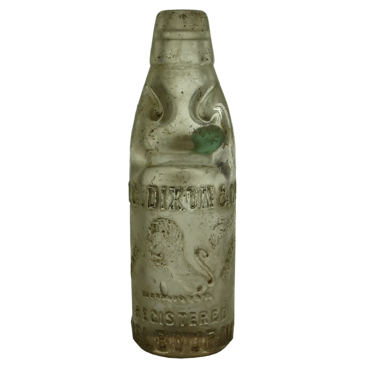 3 Small Aerated Waters: P. G. Dixon & Co Melbourne; I. J. K. Cohn, The Westralian; Plain small clear Torpedo.