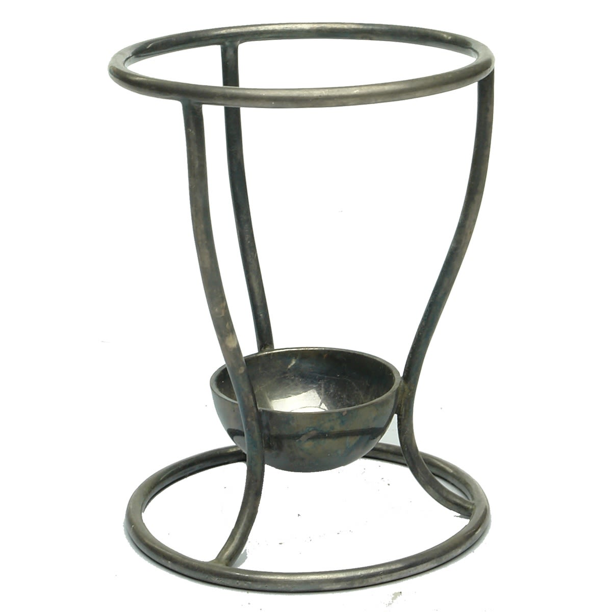 Torpedo. Plated Torpedo Stand. Hall marked.