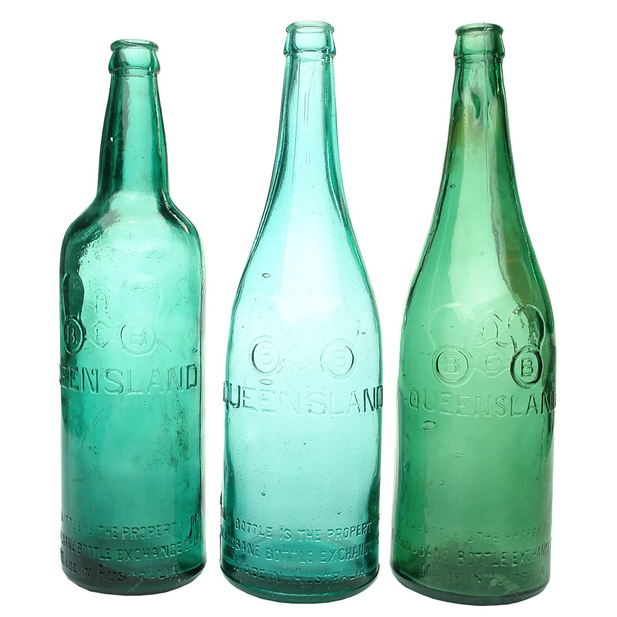 5 Brisbane Bottle Exchange Crown Seal Beers. (Queensland)