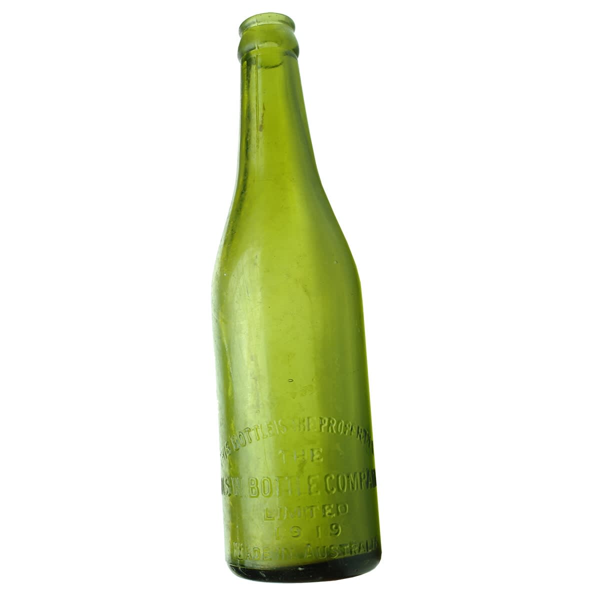 6 Half Size NSW Beers: NSW Bottle Company; Resch's Limited; Tooth's KB Lager. (New South Wales)