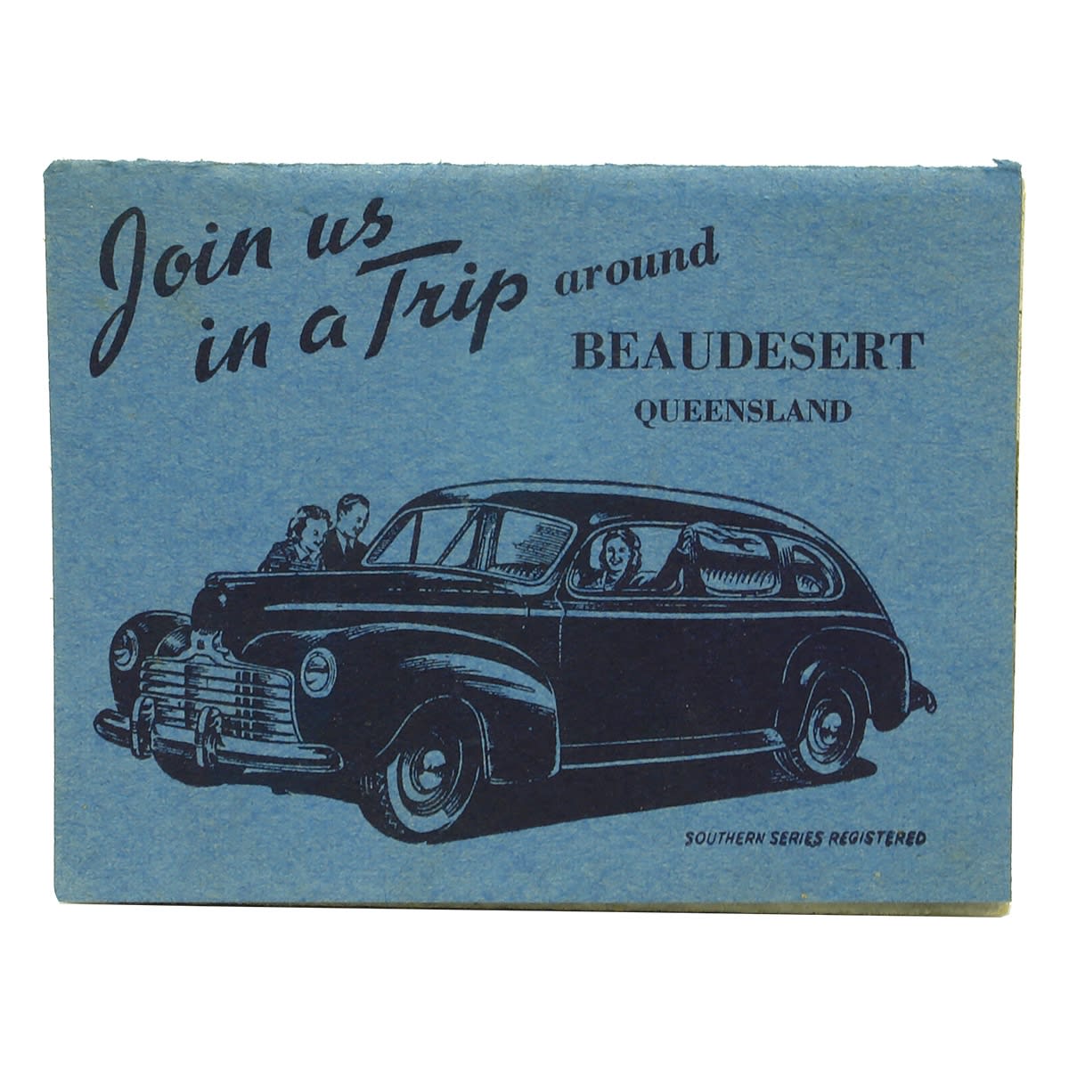 Group of Souvenir Views and Pictures from QLD: Beaudesert; Gympie; Malanda; Toowoomba; Townsville. (Queensland)