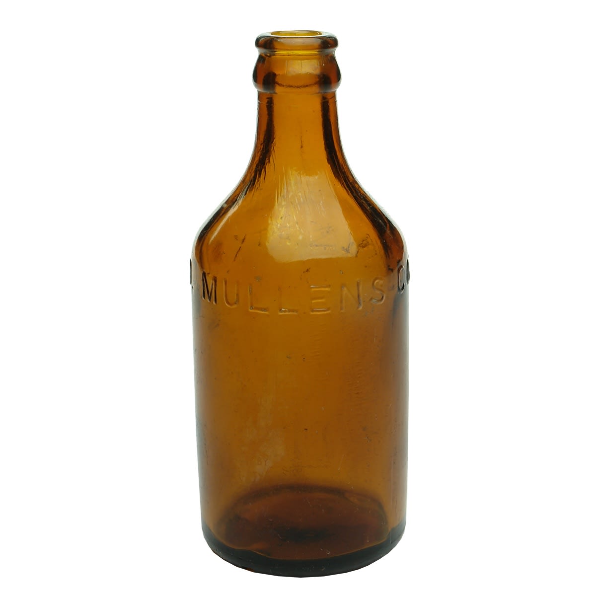 2 Dump Amber Glass Crown Seal Ginger Beers: Mullens Cordials Pty Ltd; T. Tristram, Brisbane. (New South Wales & Queensland)