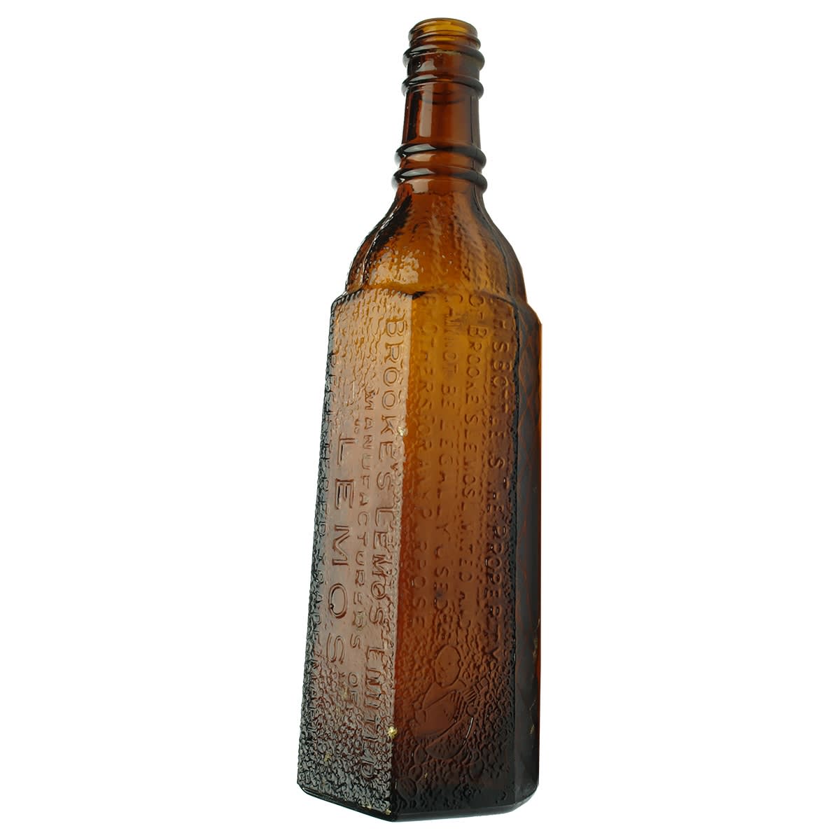 4 Cordials. 2 x Brooke's Lemos Limited. Amber & Aqua. Screw tops; 2 x Cawsey's Cordials. Square & Fancy shaped. Sydney & Brisbane.