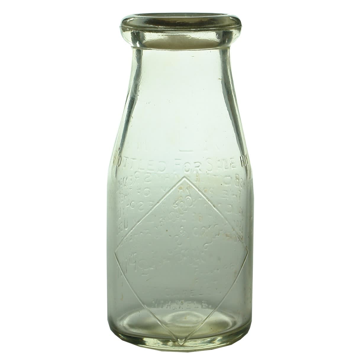 3 Milks: Amalgamated Dairies North Melbourne; Parkview Dairy Fairfield; G. A. Cutts Pty Ltd Fairfield. 10 & 8 oz. (Victoria)