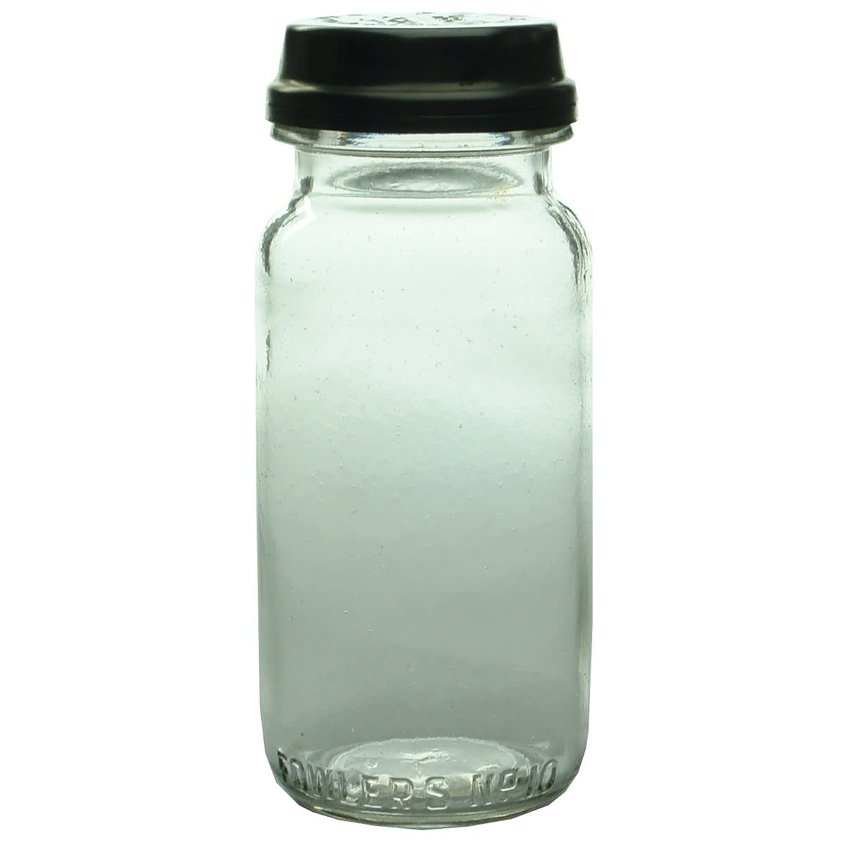 5 Fowler's Vacola Jars. Numbers: 10, 20, 27, 31 & 42. Plus two lids.