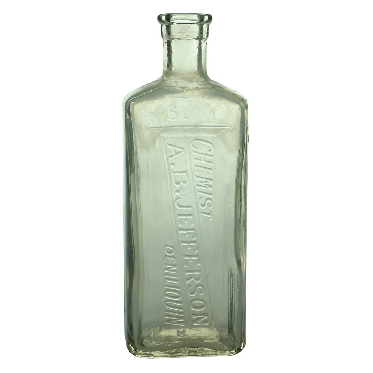 3 Chemists. All different A. B. Jefferson, Deniliquin. (New South Wales)