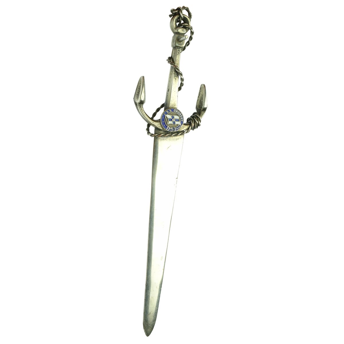 Letter Opener. Spectacular shipping piece from SS Oronsay. Angus & Coote Sydney.