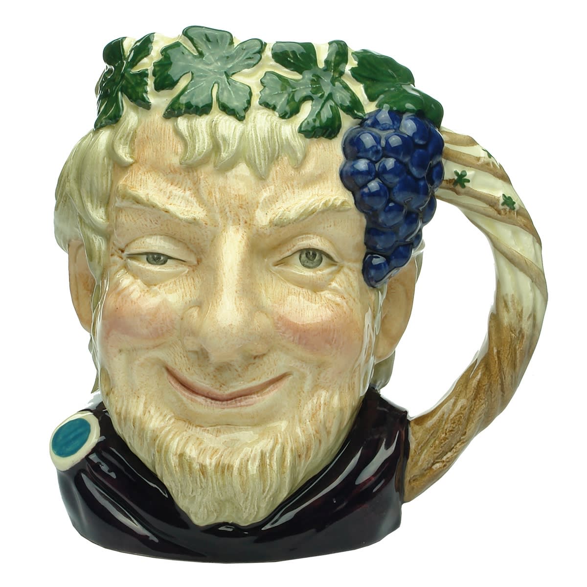 Pottery. Bacchus Toby Jug. Royal Doulton. 1958. Shorter's, Sydney. (United Kingdom)