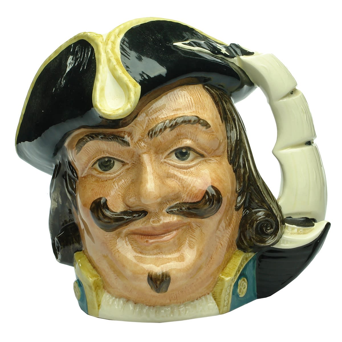Pottery. Captain Henry Morgan Toby Jug. Royal Doulton. 1957. (United Kingdom)