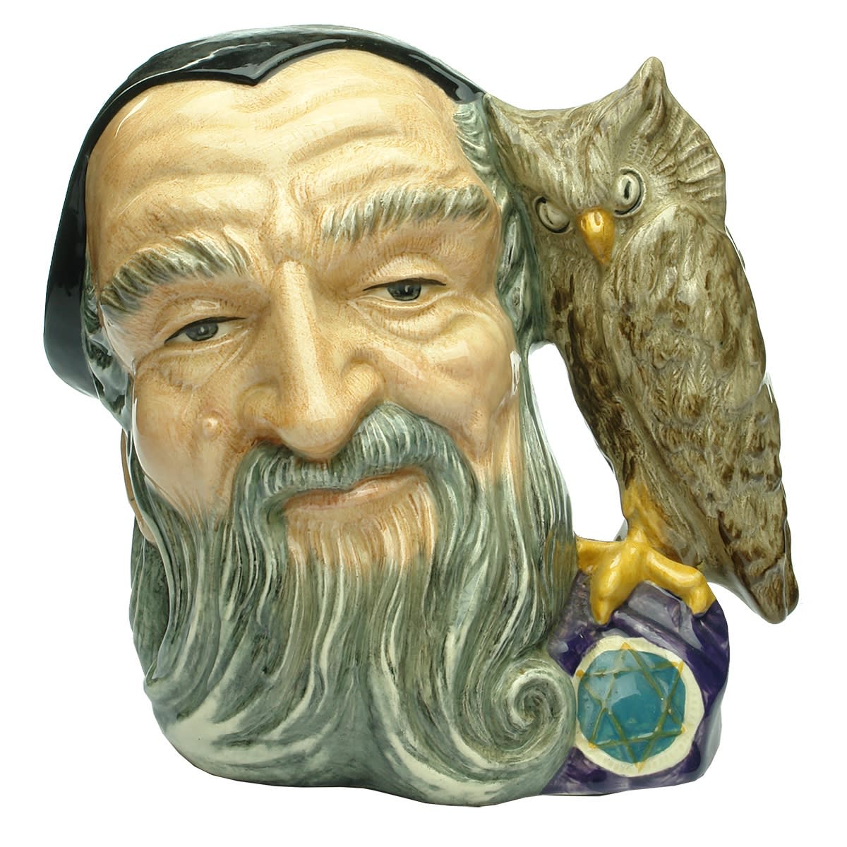 Pottery. Merlin Toby Jug. Royal Doulton. 1959. (United Kingdom)