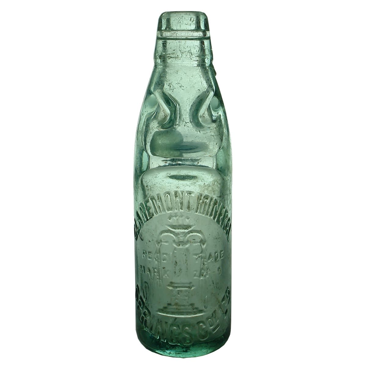 Codd. Claremont Mineral Springs Coy Ltd. Niagara. 6 oz. (Western Australia)