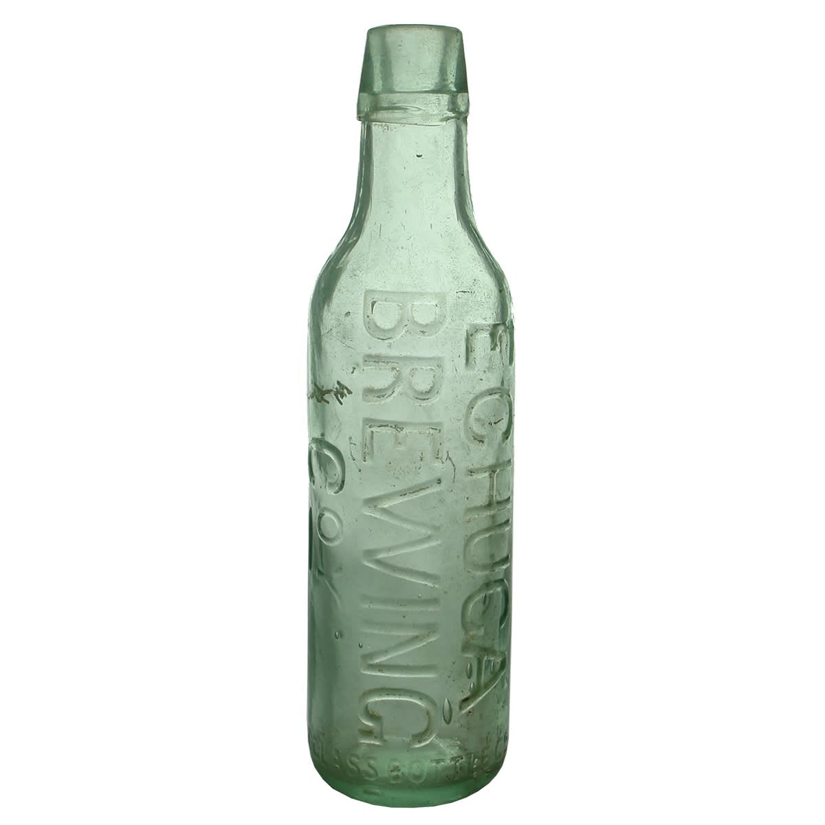 Lamont. Echuca Brewing Coy. Melbourne Glass Bottle Co. Aqua. 10 oz. (Victoria)