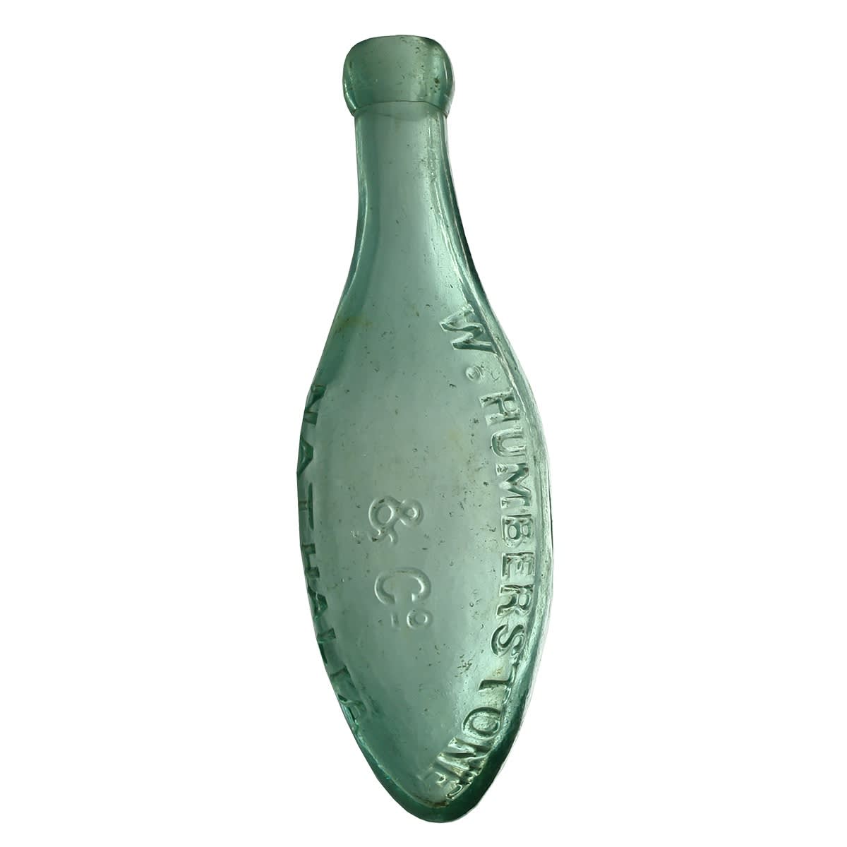 Torpedo. W. Humberstone & Co., Nathalia. Aqua. 10 oz. (Victoria)