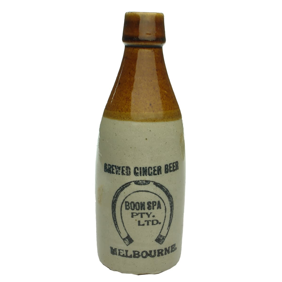 Ginger Beer. Boon Spa Pty Ltd, Melbourne. Champagne. Tan Top. Cork Stopper. 10 oz. (Victoria)
