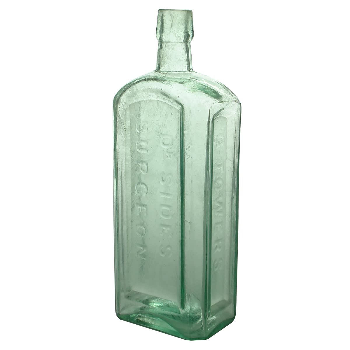 Chemist. Dr Sides Surgeon, G. Towers Pharmacist. (Bourke). Larger size, 16 oz, 215 mm. (New South Wales)