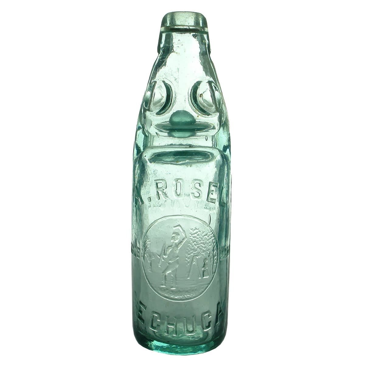 Codd. A. Rosel, Echuca. Dobson. Aqua. 10 oz. (Victoria)