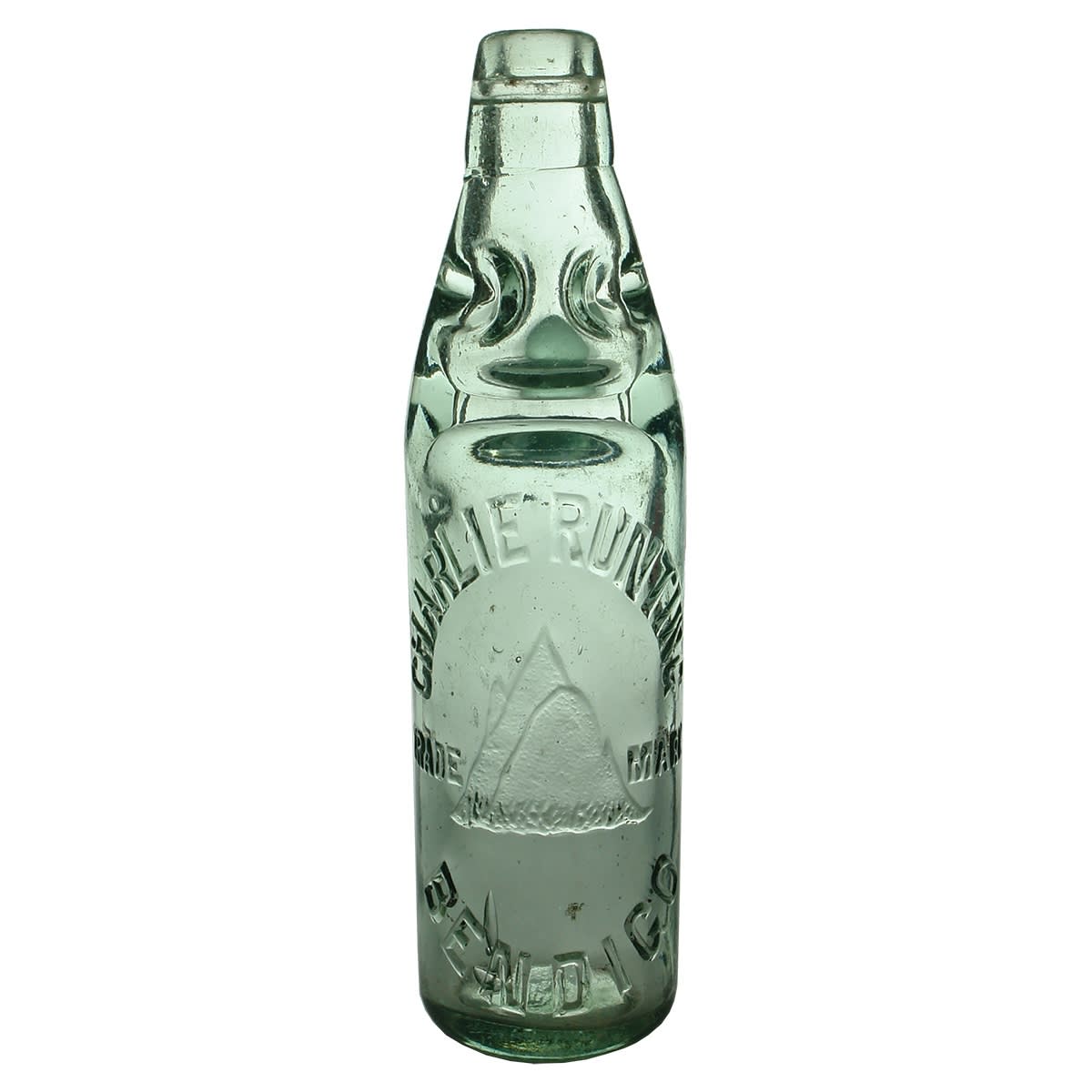 Codd. Charlie Runting, Bendigo. Volcano. Dobson. Aqua. 10 oz. (Victoria)