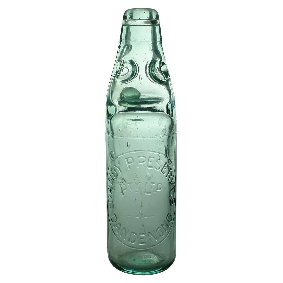 Codd. Dandy Preserves Pty Ltd, Dandenong. Dobson. Aqua. 10 oz. (Victoria)