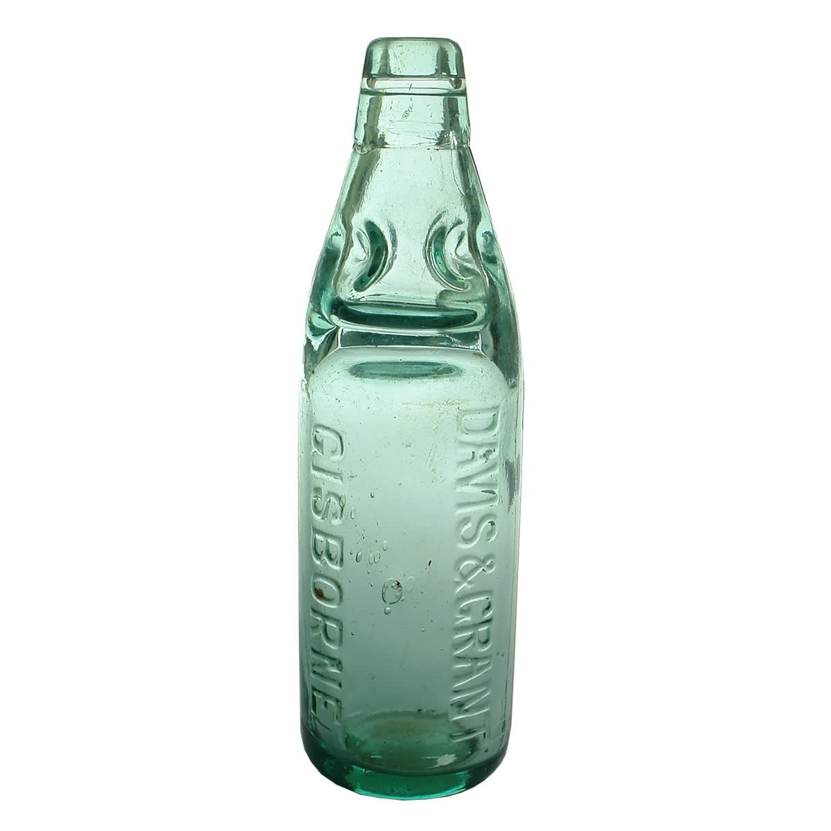 Codd. Davis & Grant, Gisborne. Dobson. Aqua. 10 oz. (Victoria)