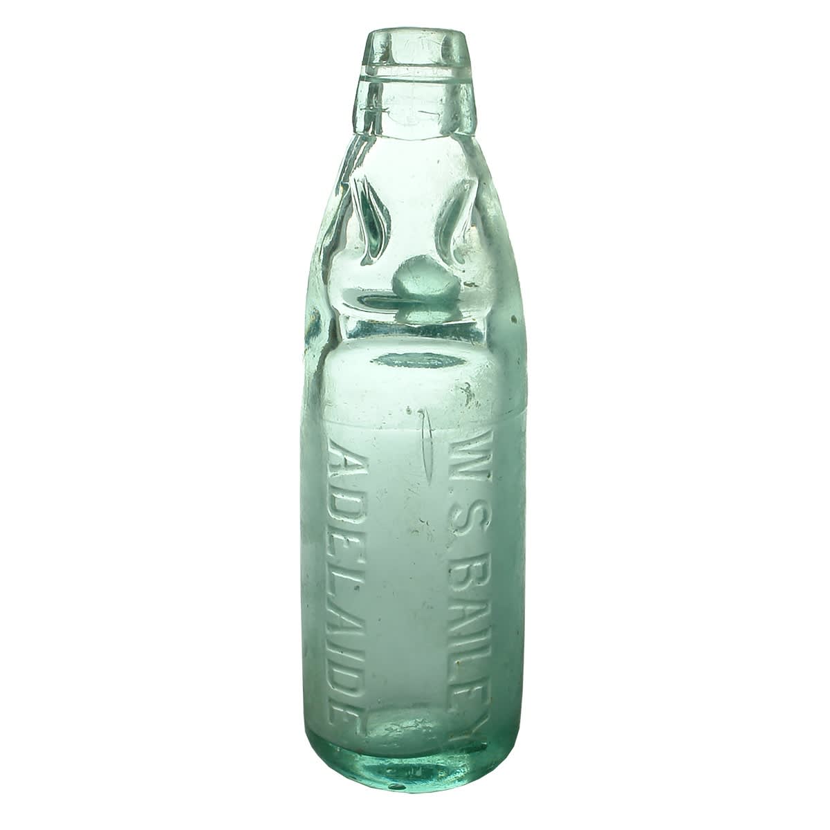 Codd. W. S. Bailey, Adelaide. Kilner Bros made. Niagara. 10 oz. (South Australia)