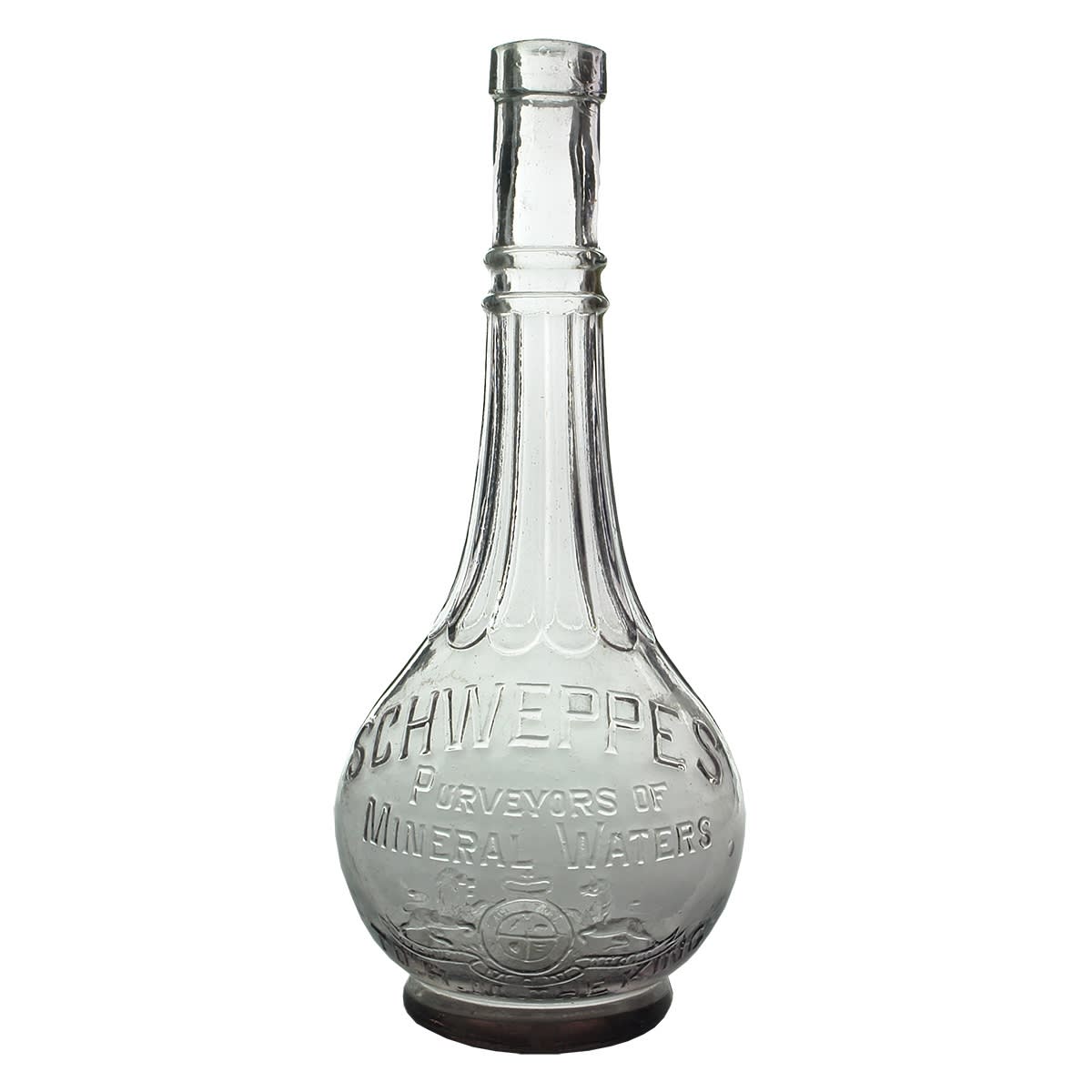 Cordial. Schweppes Creme de Menthe type. Amethyst. 24 oz.