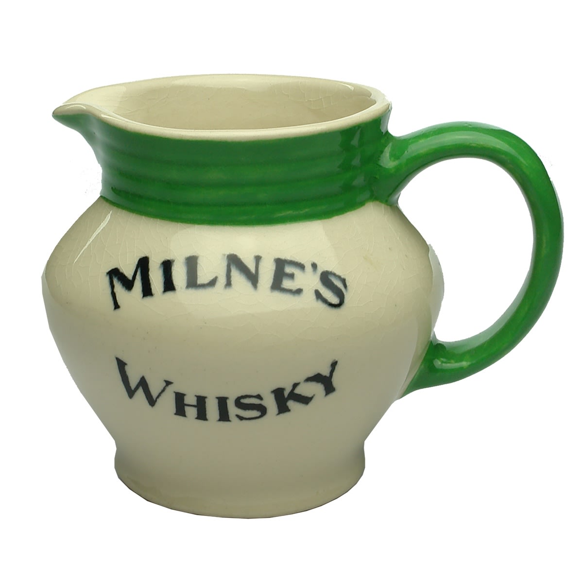 Spirits. Milne's Whisky & Dry Gin. Water Jug. Hoffman Australia. (South Australia)