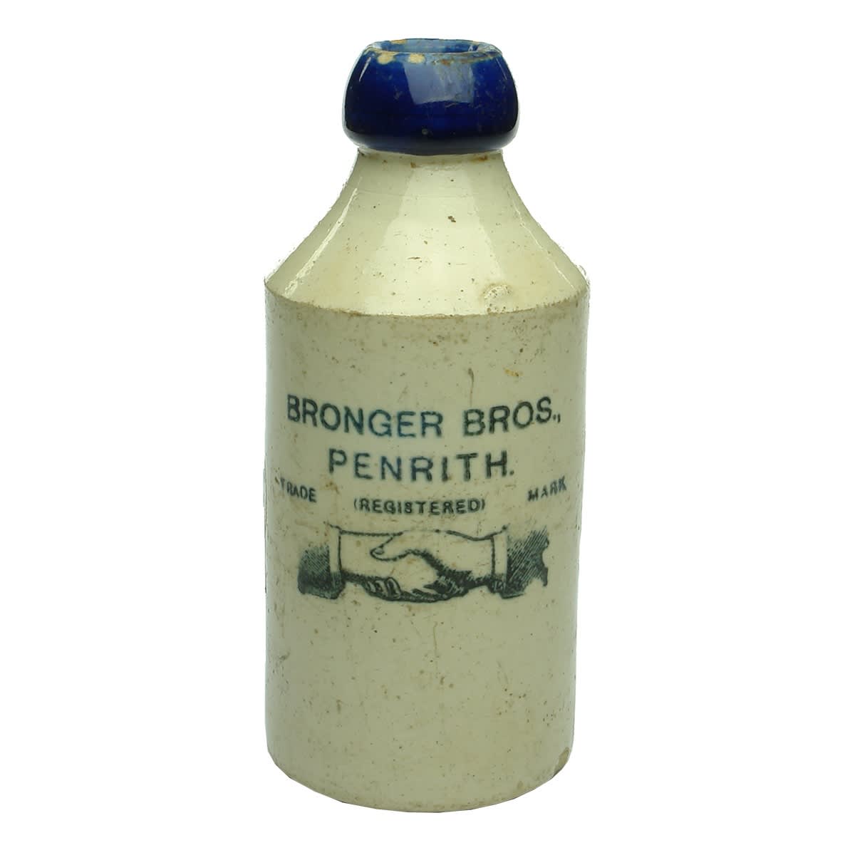 Ginger Beer. Bronger Bros., Penrith. Blue Lip. Dump. Mauri Bros & Thomson Pinnacle. (New South Wales)