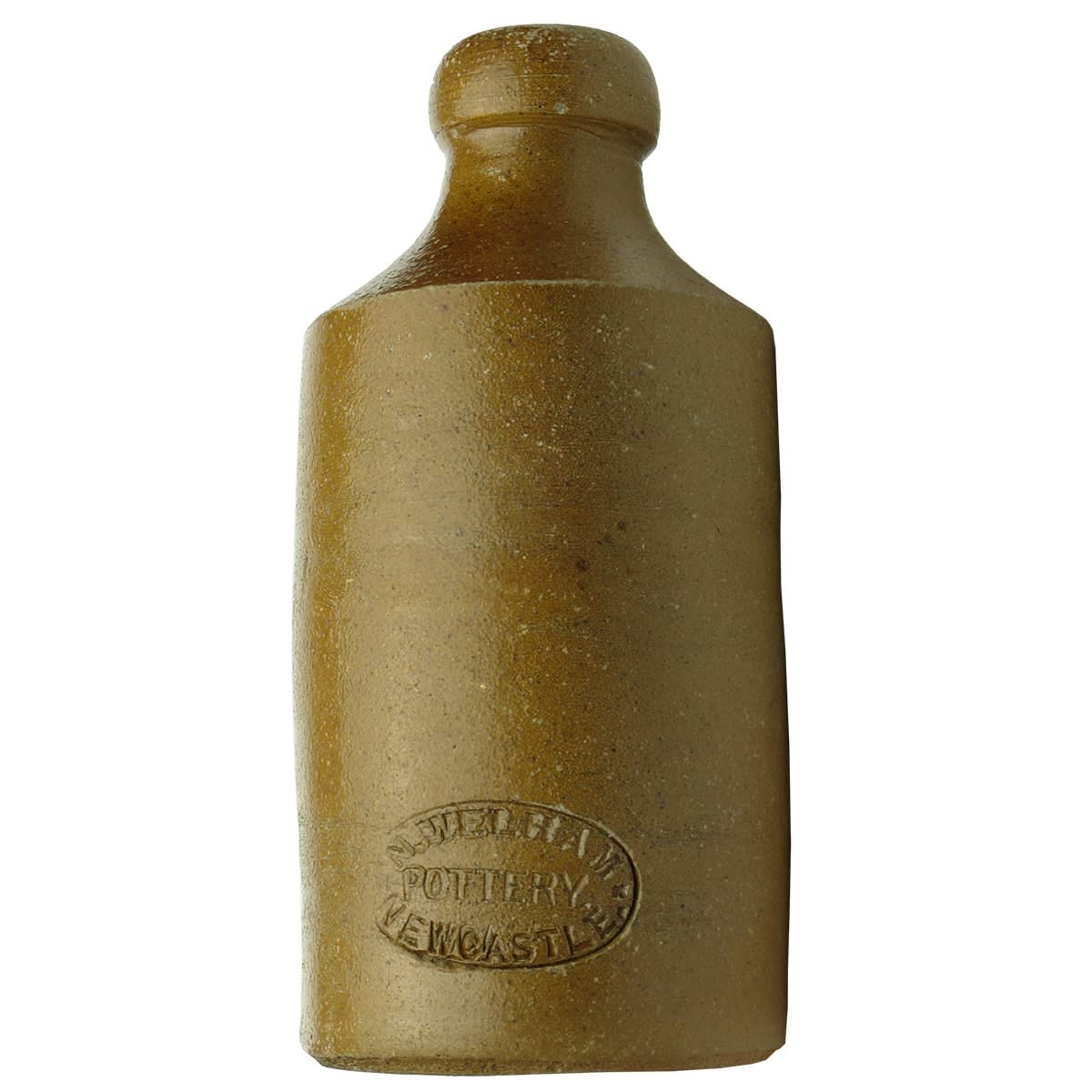 Ginger Beer. N. Welham, Pottery, Newcastle. Impressed. (New South Wales)