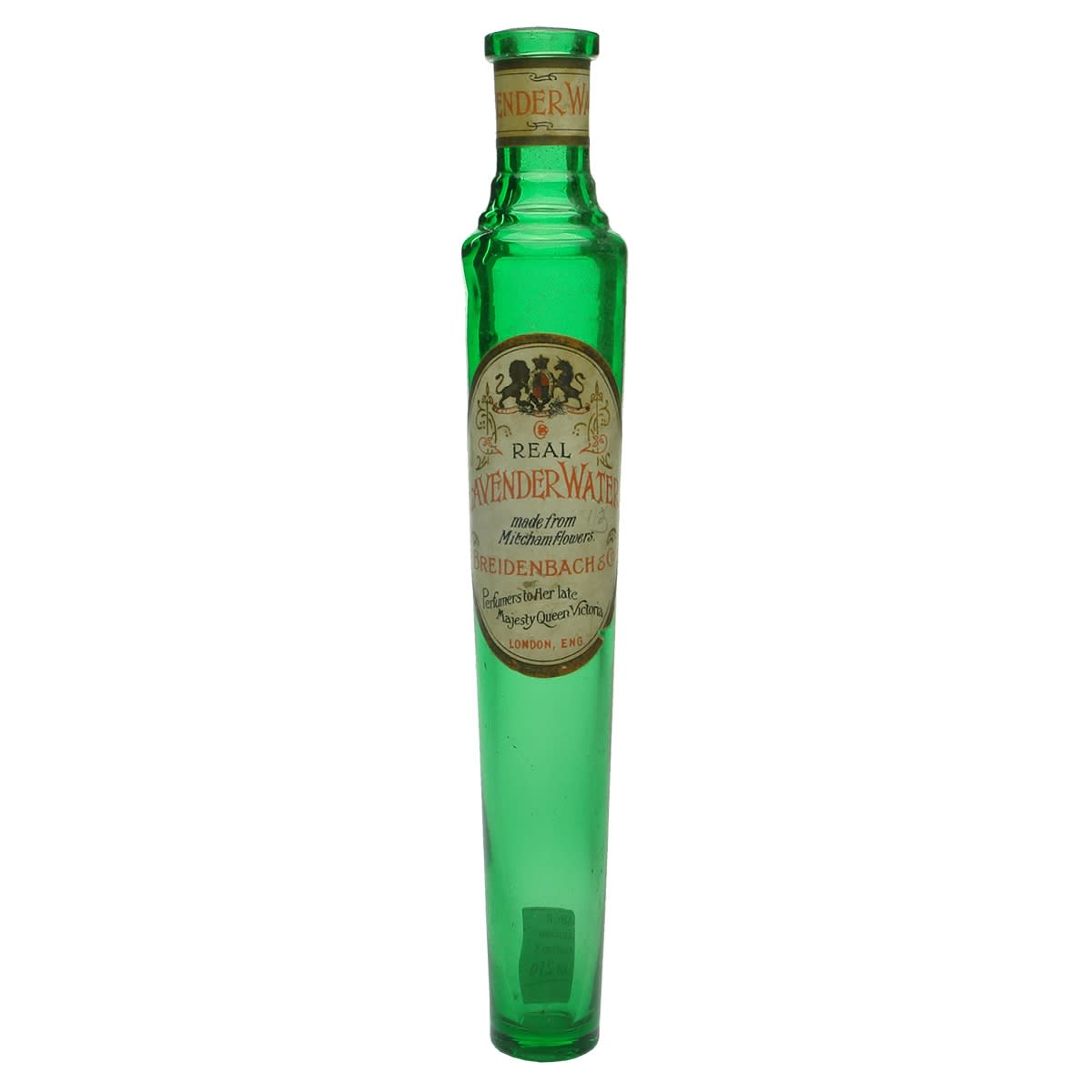 Miscellaneous. Breidenbach Lavendar Water, London. Green. 4 oz. (United Kingdom)