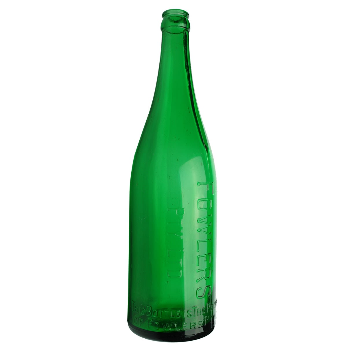 Crown Seal. Fowlers Pty Ltd. Vacola. Bright Green. 26 oz.  (Victoria)