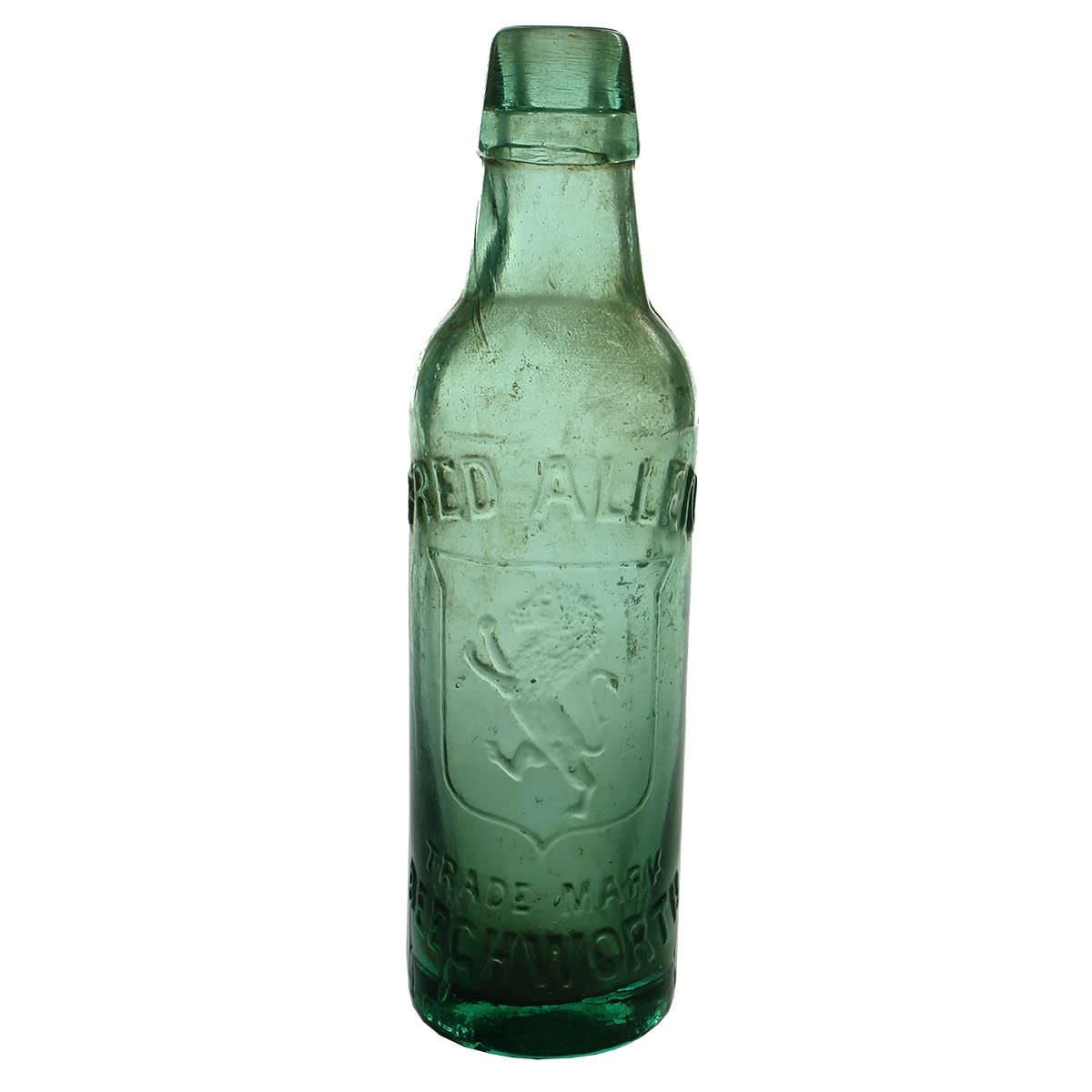 Lamont. Fred Allen, Beechworth. Aqua. 10 oz. (Victoria)