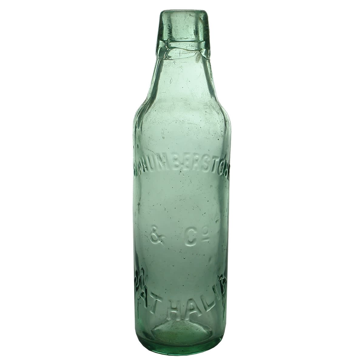 Lamont. W. Humberstone & Co, Nathalia. Aqua. 10 oz. (Victoria)