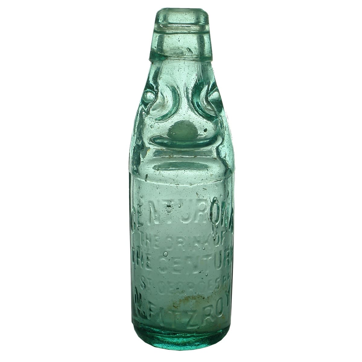 Codd. Centurona, North Fitzroy. Dobson. Aqua. 6 oz. (Victoria)