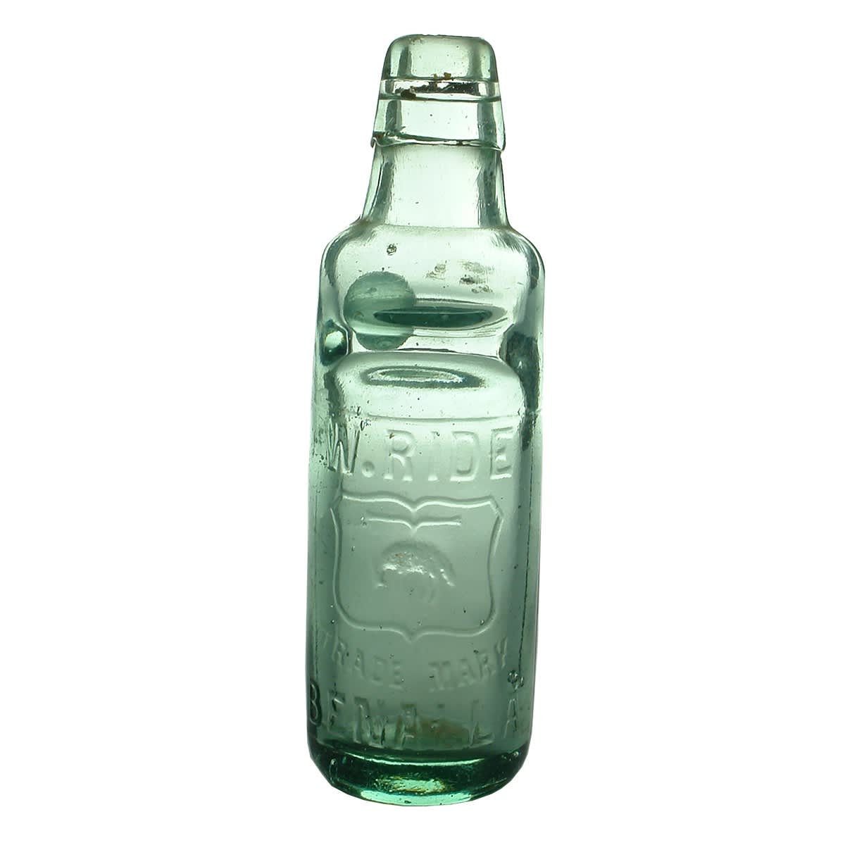 Codd. W. Ride, Benalla. All Way Pour. Aqua. 6 oz. (Victoria)