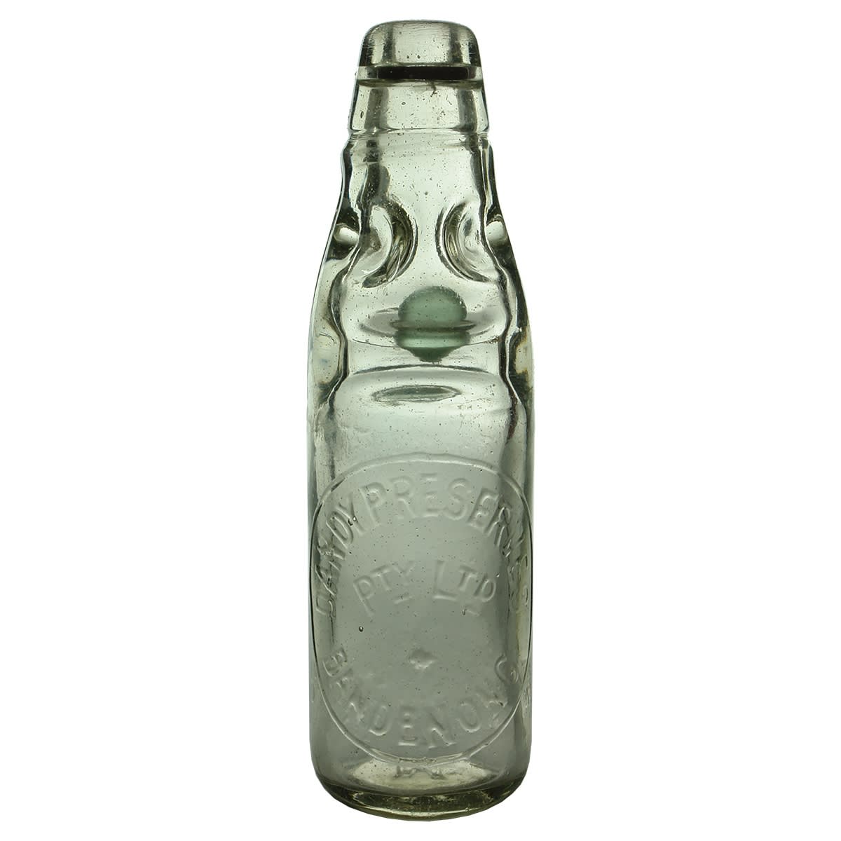 Codd. Dandy Preserves Pty Ltd, Dandenong. Dobson. Clear. 6 oz. (Victoria)