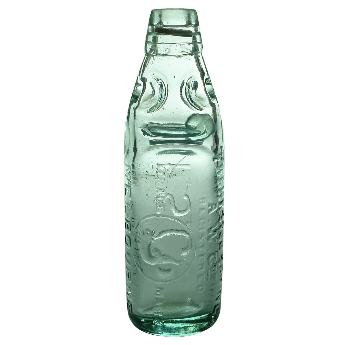 Codd. Frankston Springs, Melbourne. Dobson. Aqua. 6 oz. (Victoria)