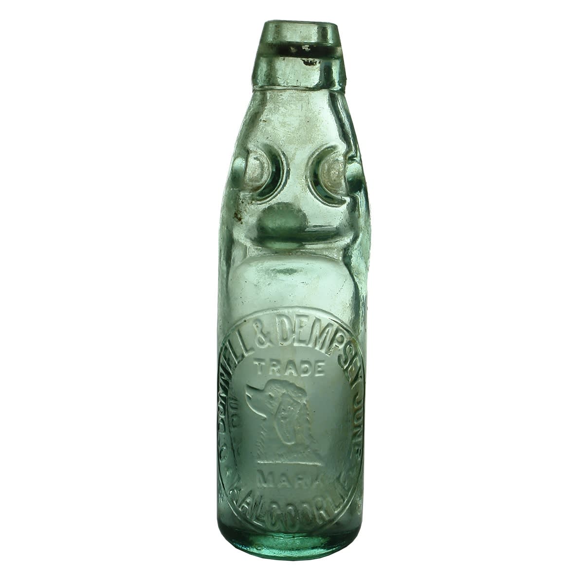 Codd. O'Donnell & Dempsey, Kalgoorlie. Dobson. Aqua. 6 oz. (Western Australia)