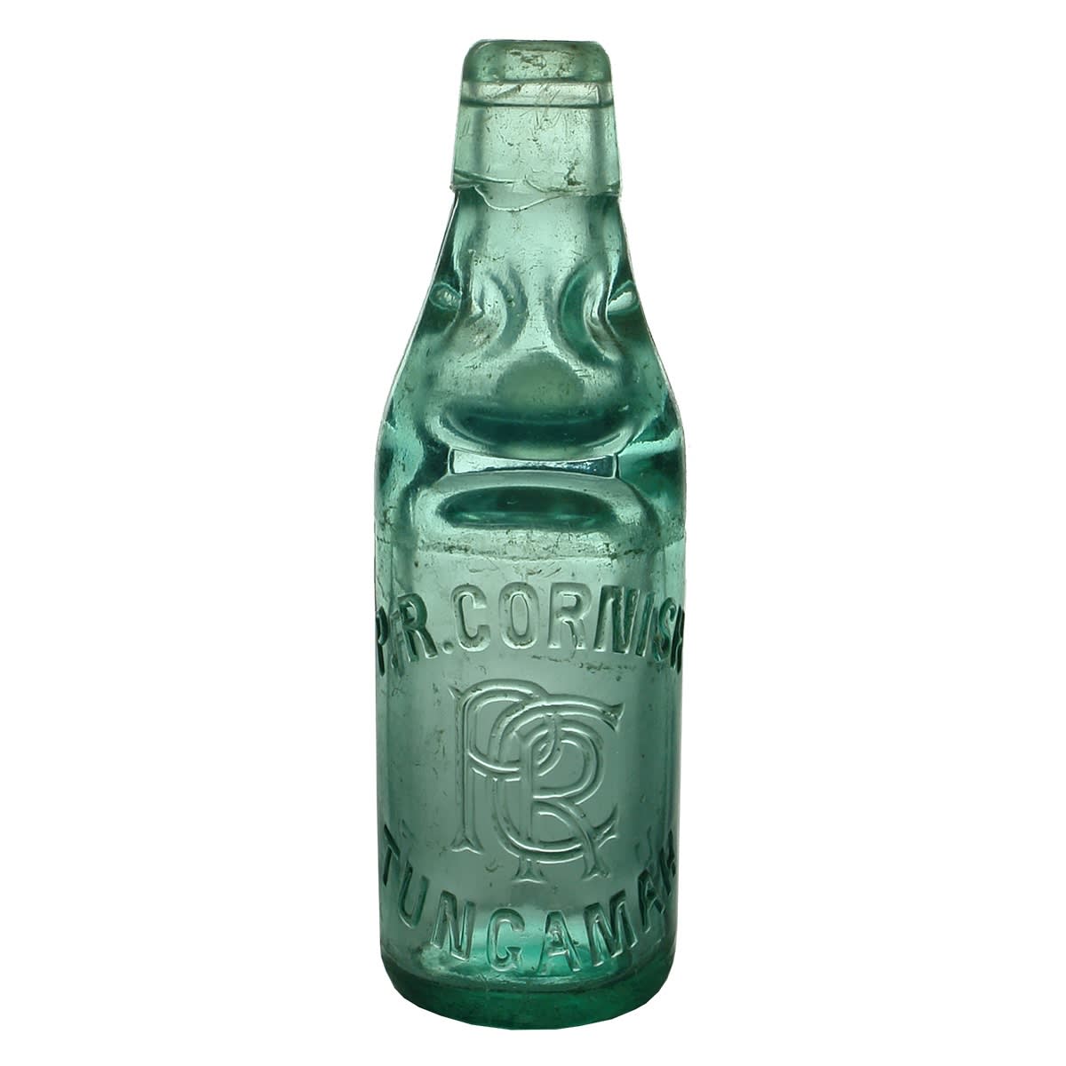 Codd. P. R. Cornish, Tungamah. Dobson. Aqua. 6 oz. (Victoria)