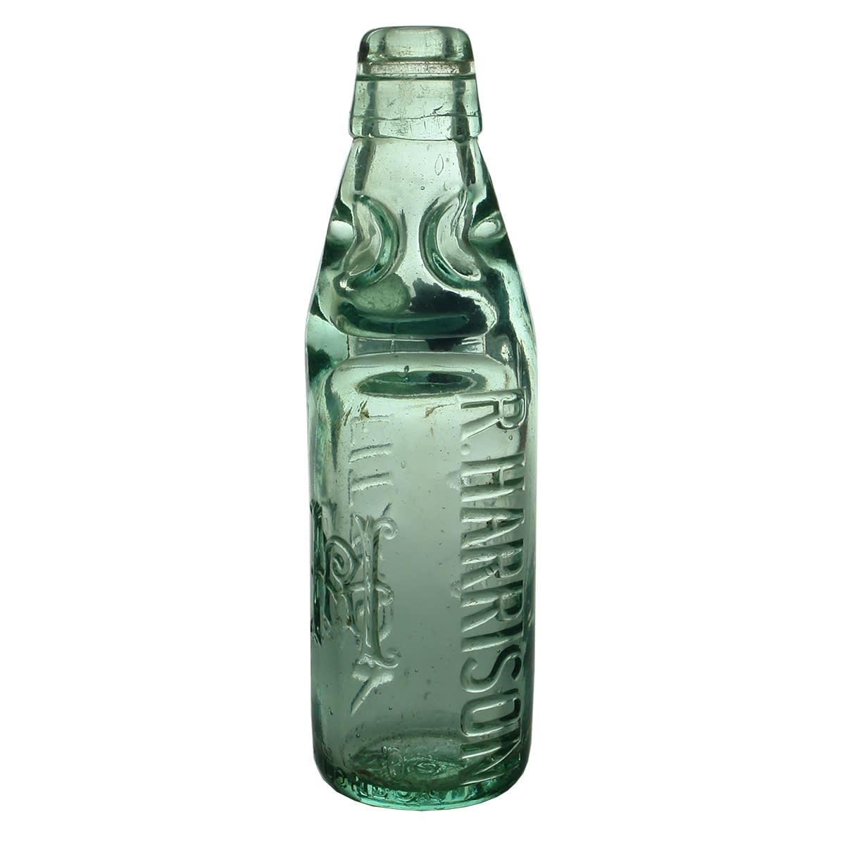 Codd. R. Harrison, Fitzroy. Kilner Bros. Dobson. Aqua. 6 oz. (Victoria)