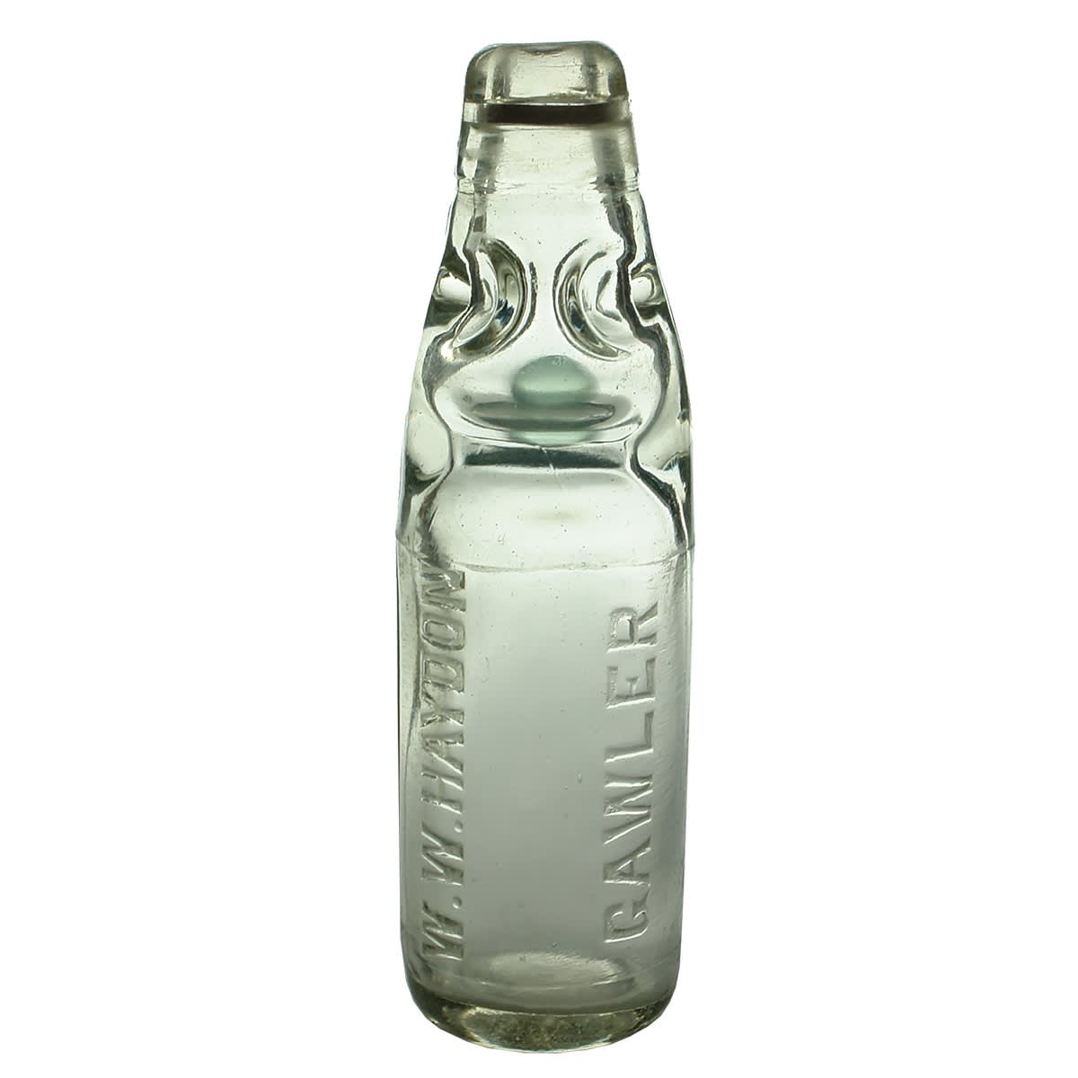 Codd. W. W. Haydon, Gawler. Dobson. Clear. 6 oz. (South Australia)