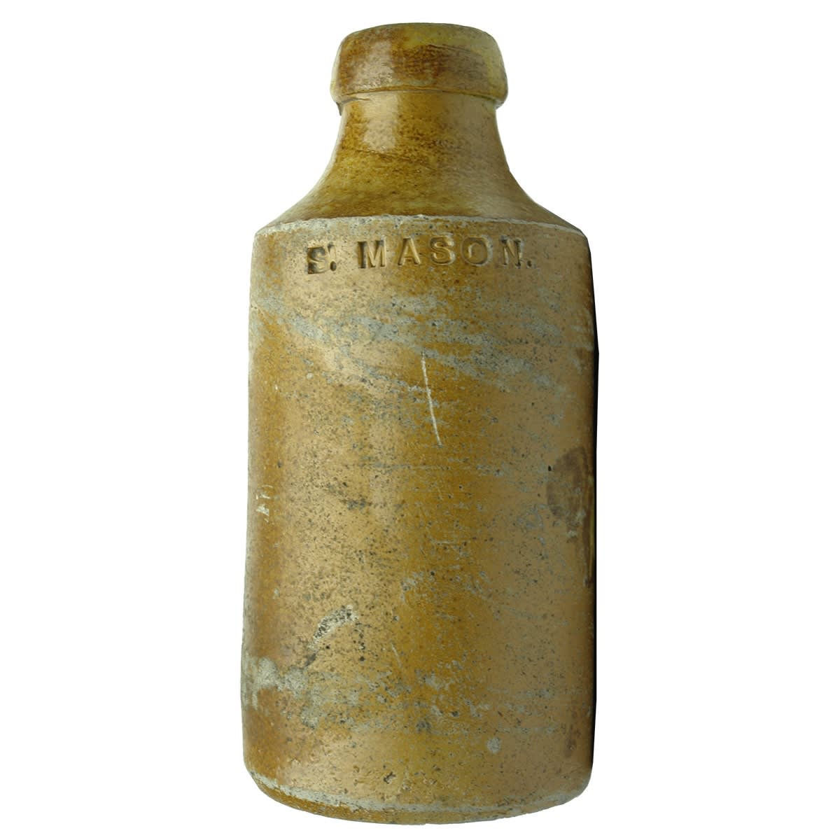 Impressed Ginger Beer. S. Mason. (Albury &/or Wodonga, New South Wales & Victoria)