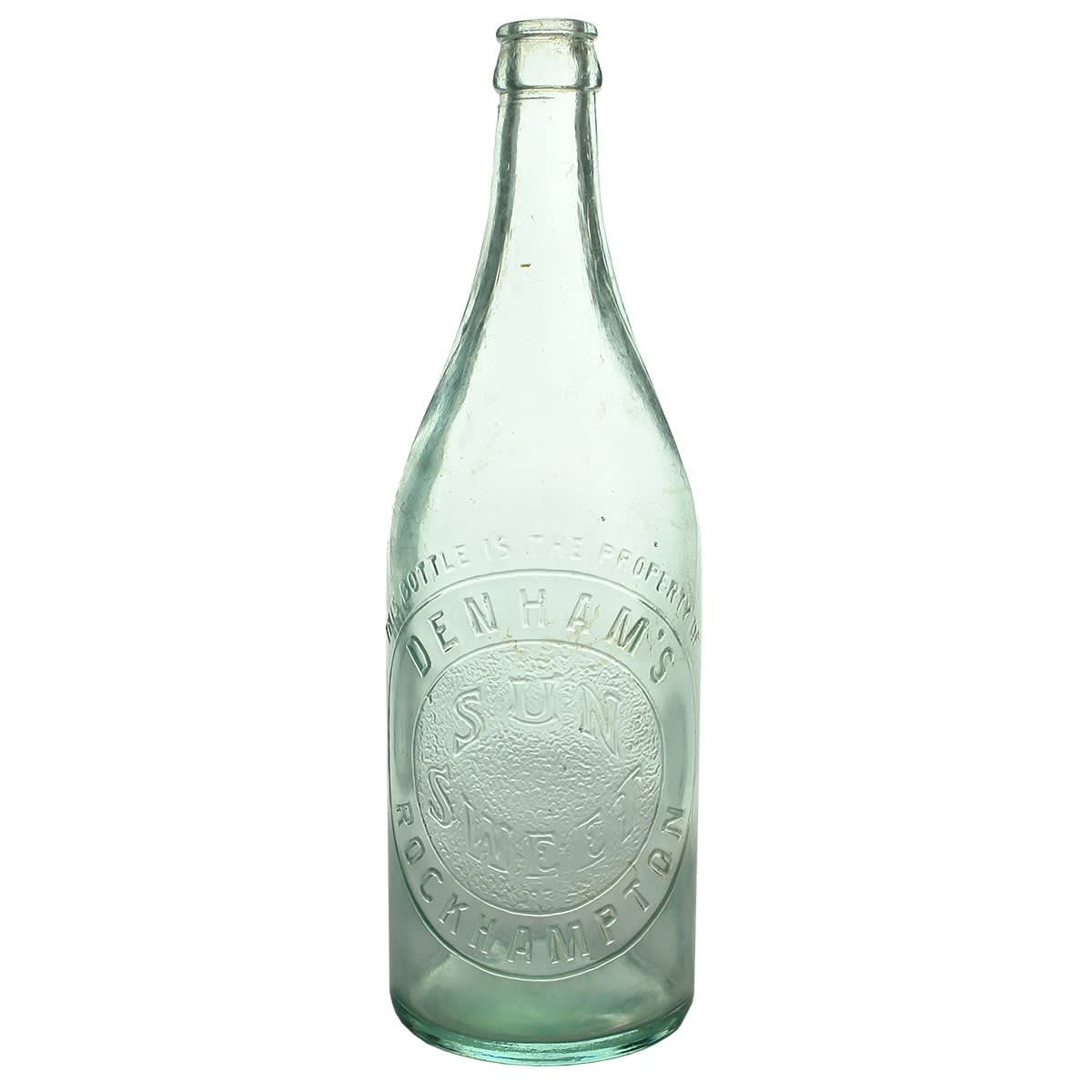 Crown Seal. Denham's Sun Sweet, Rockhampton. 24 oz. (Queensland)