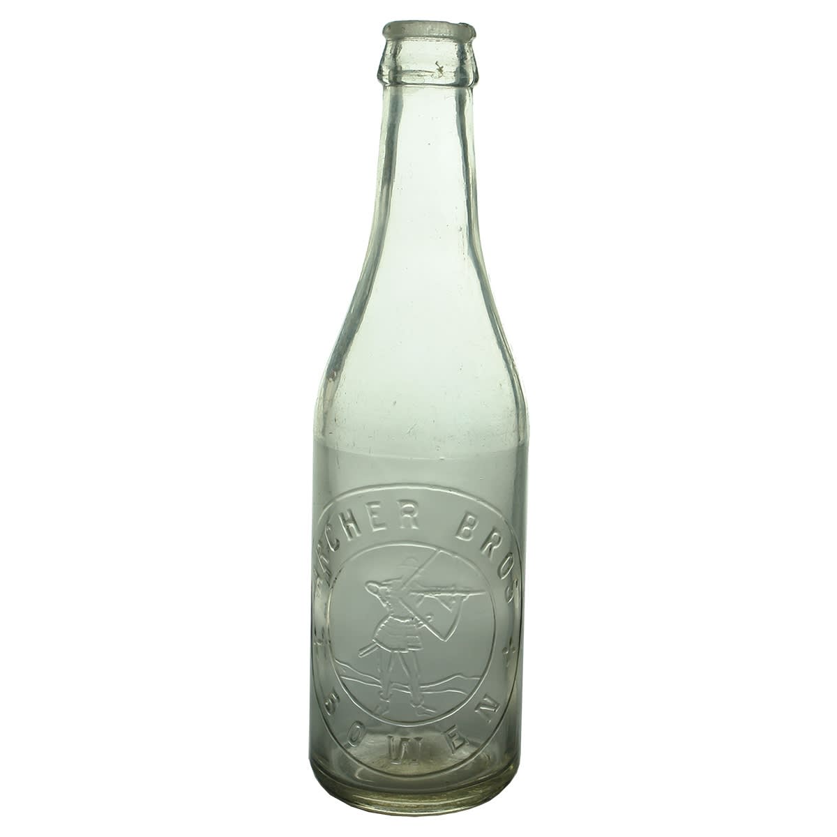 Crown Seal. Archer Bros., Bowen. Bowman/Archer. Clear. 10 oz. (Queensland)