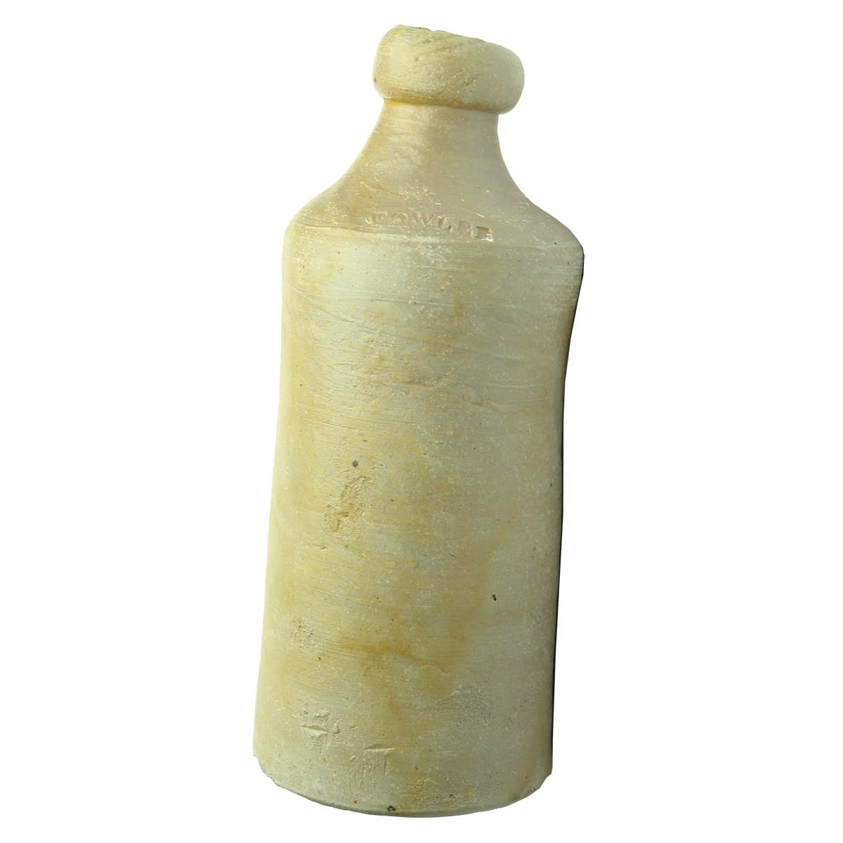 Convict Ginger Beer. Spruce Beer. Fowler straight line stamp. (Sydney, New South Wales).