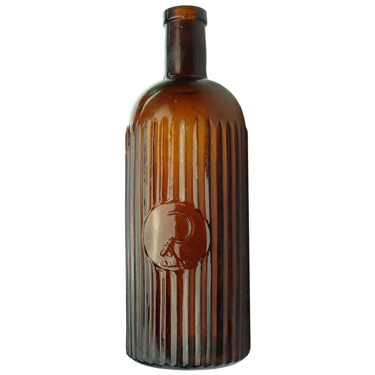 Formalin. Cuming, Smith & Co. Amber. 20 oz. (Victoria)