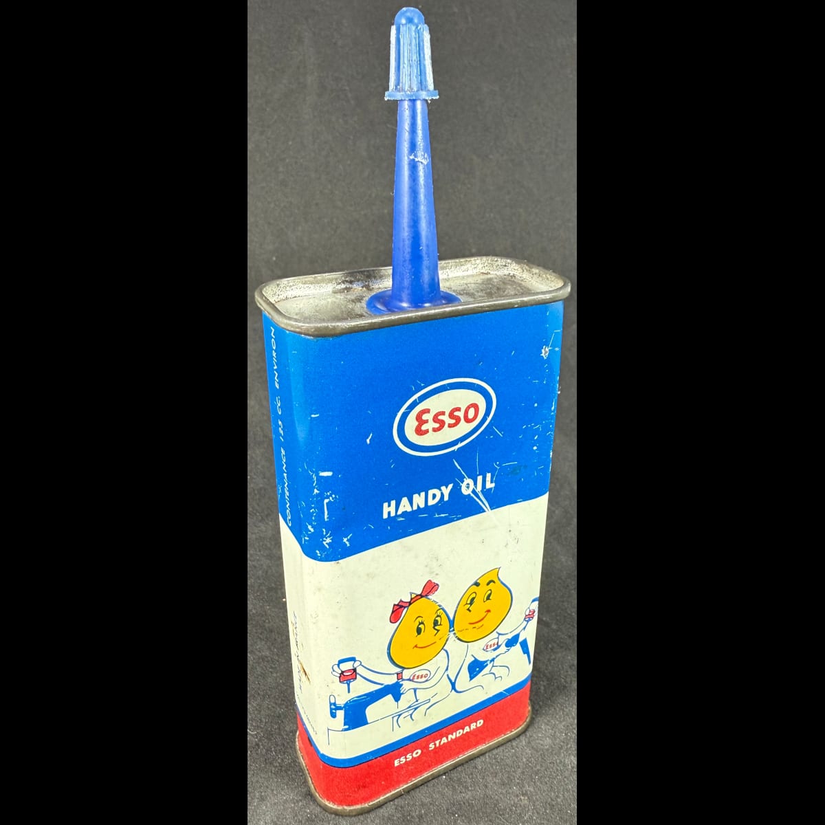 Household Oiler. Esso Handy Oil. Drip People. French.