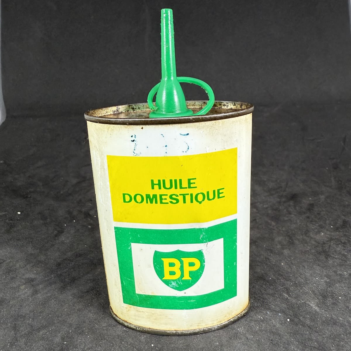 Household Oiler. Oil Tin. French BP Huile Domestique.