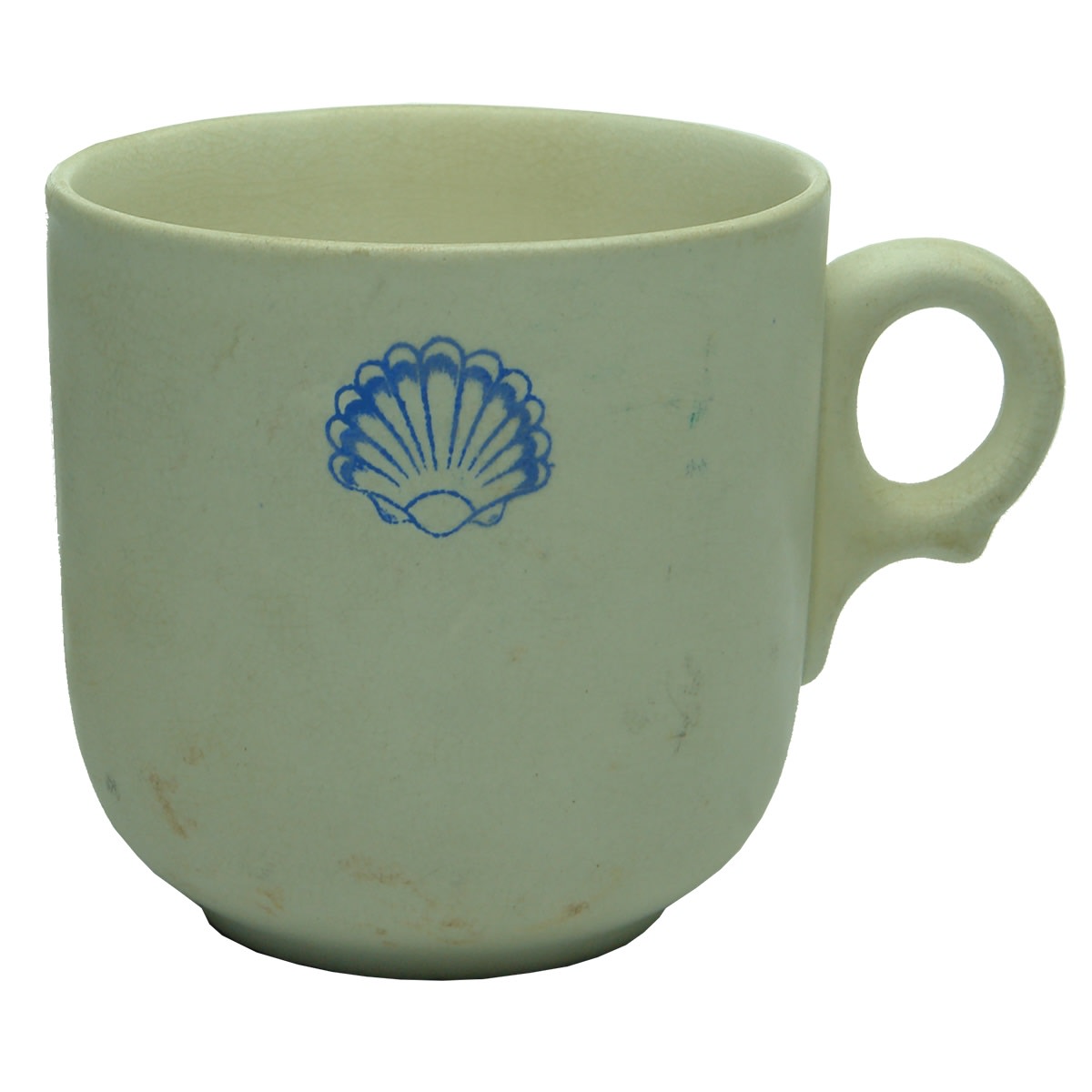 Shipping. Shell Petroleum Tea Cup. Dunn, Bennett & Co. Ltd., Burslem, England.