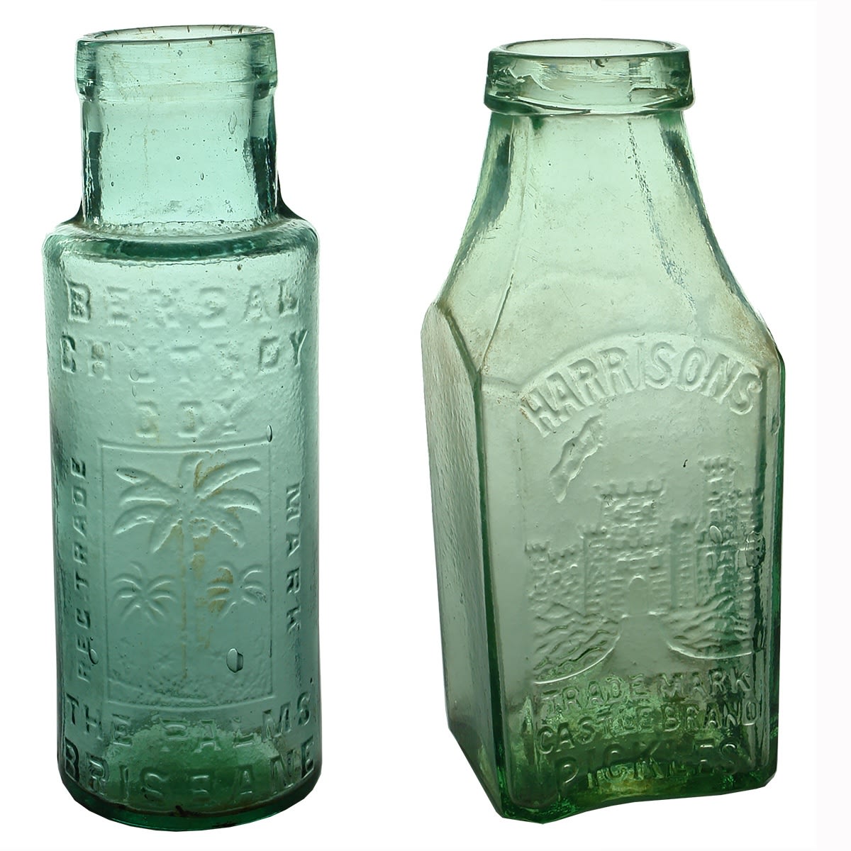 2 Pickles/Chutneys: Bengal Chutney Co. The Palms. Brisbane; Harrisons Castle Brand Pickles. (Queensland)